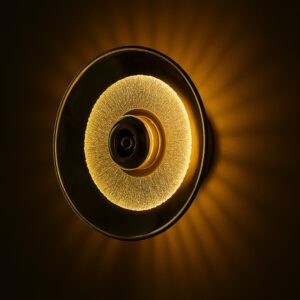 Luxe Radiant Halo Wall Light