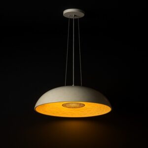 HaloBloom Floral Patterned Dome Pendant Light