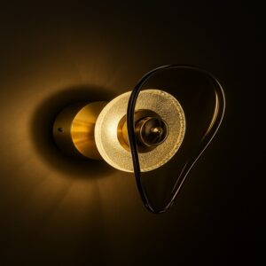 Aurum Glow – Modern Artistic Wall Light